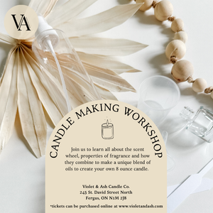 Candle Making Workshop  - November 20, 2024