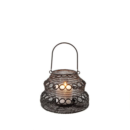 Black Wire Lantern